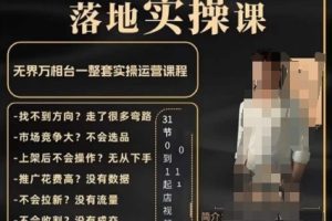 老肥电商·2024淘系运营从0-1落地实操课，无界万相台一整套实操运营课程